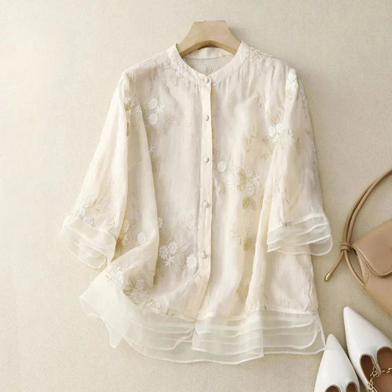 Parâmio – Blusa Bordada