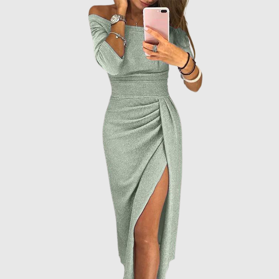 Aldeia das Dez – Vestido Longo com Decote Halter