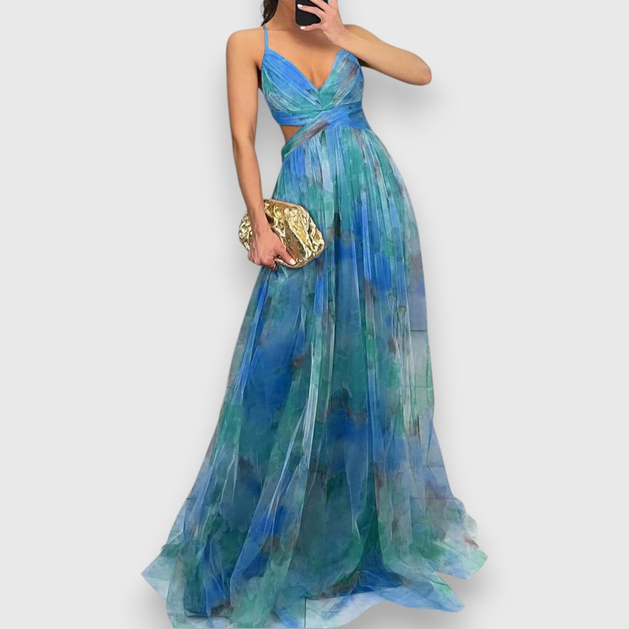 Cuba – Vestido Maxi em Malha Leve