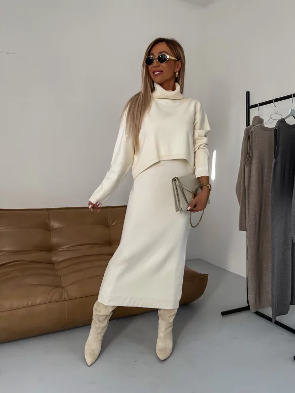 Argana – Conjunto de Malha de Vestido e Camisola