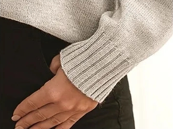 Mina de São Domingos – Camisola de Malha com Decote em V