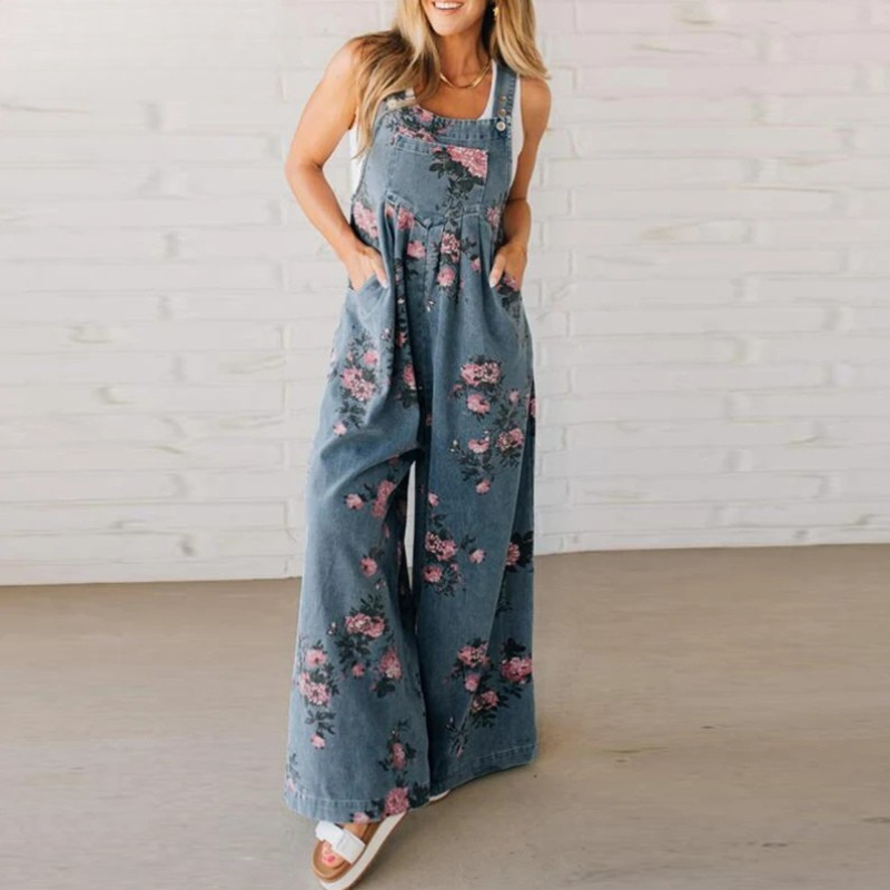 Vermiosa – Macacão com Estampado Floral