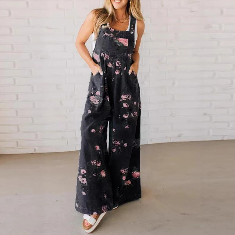 Vermiosa – Macacão com Estampado Floral