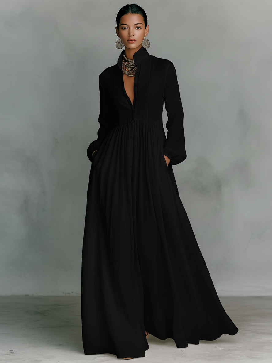 Mindelo – Vestido Maxi Patchwork