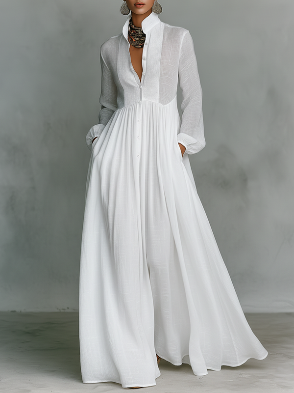 Mindelo – Vestido Maxi Patchwork