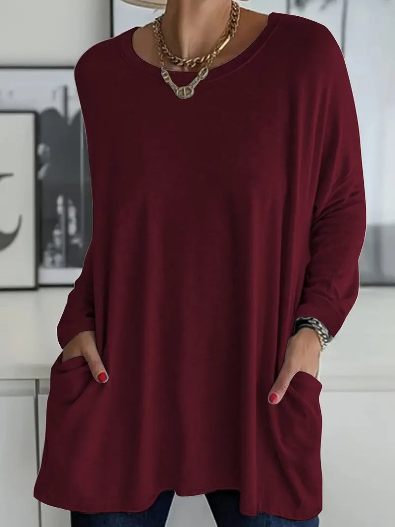 Tinalhas – Blusa Longa Fluida