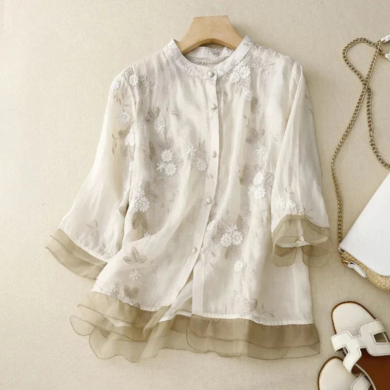Parâmio – Blusa Bordada