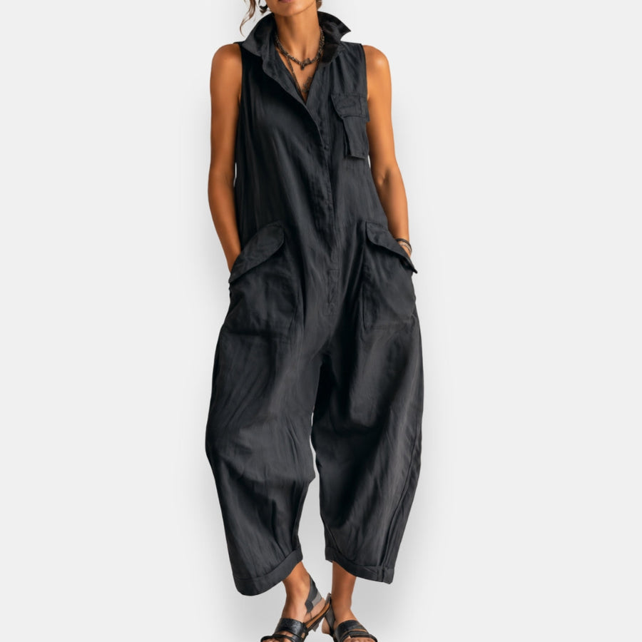 Vilarelho – Macacão Oversize com Bolsos