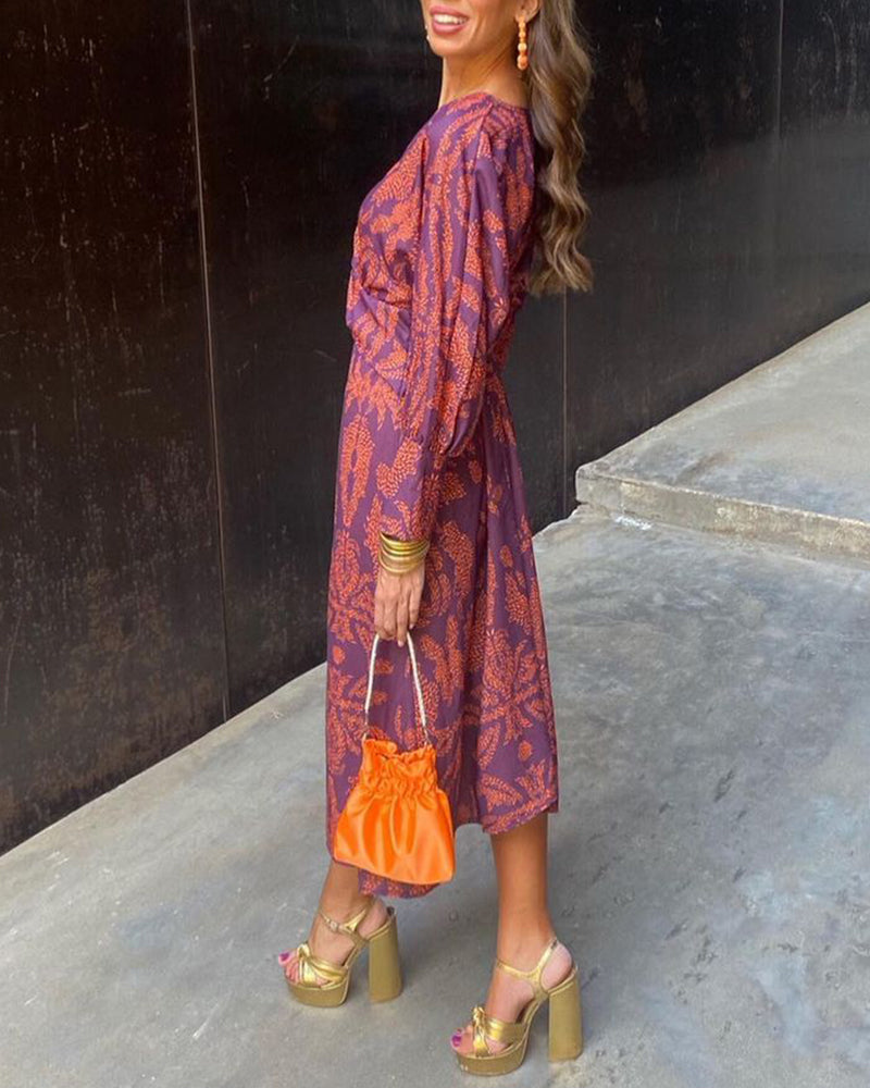 Castelo de Vide – Vestido Midi Estampado