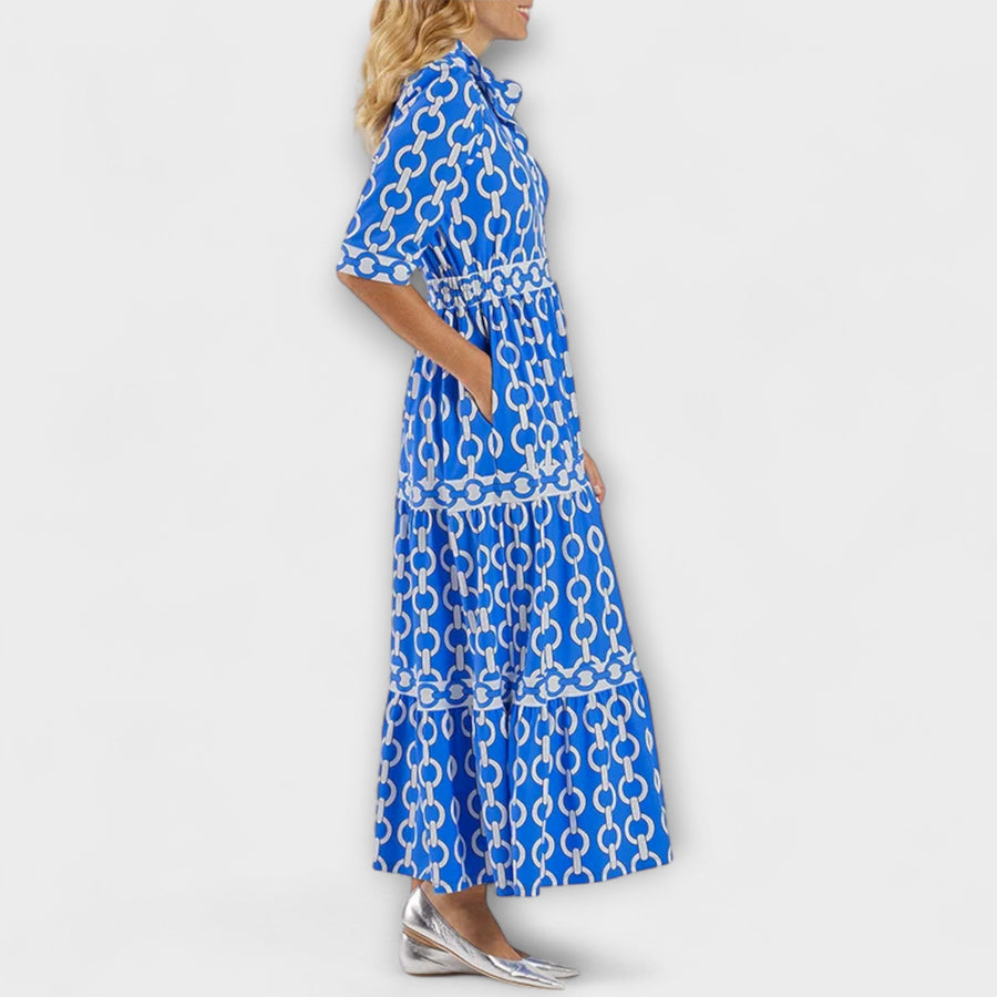 Póvoa de Varzim – Vestido Midi com Correntes
