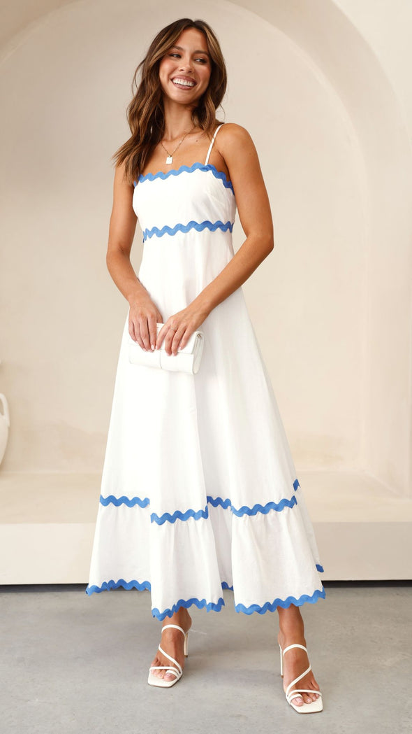 Alqueva – Vestido Longo de Alças
