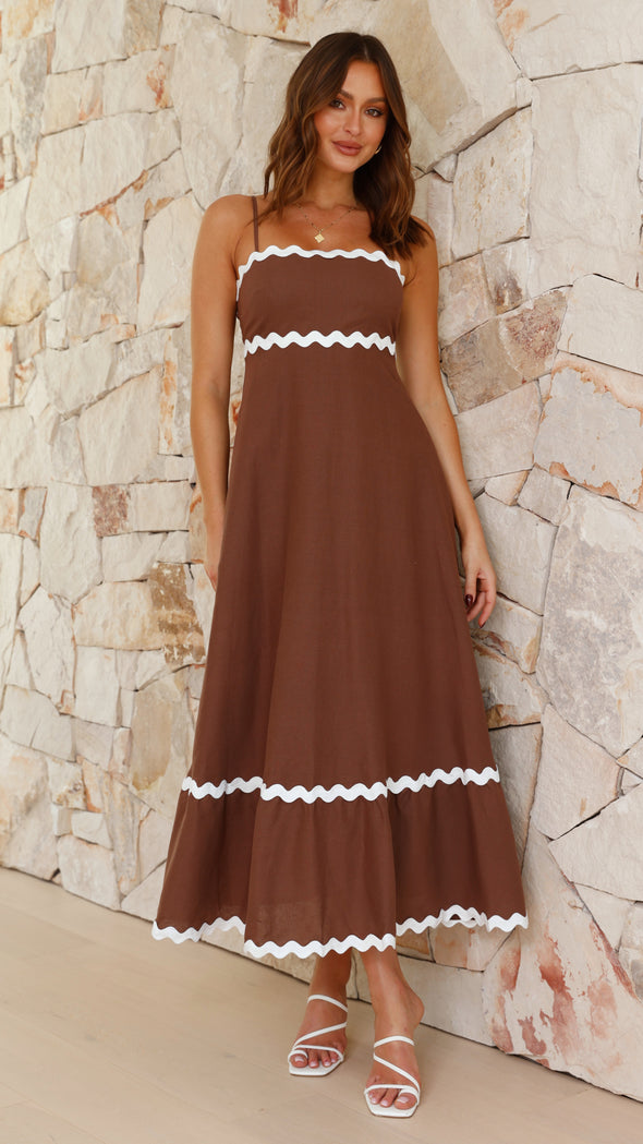 Alqueva – Vestido Longo de Alças