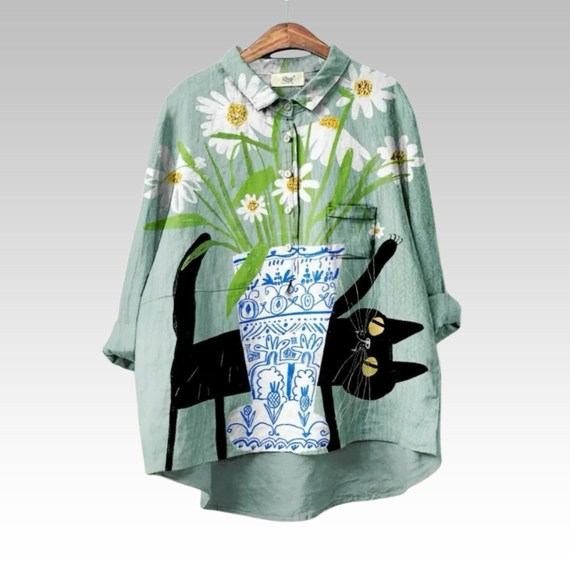 São Luís – Top Floral Clássico