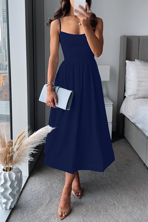 Formil – Vestido Midi com Alças Finas