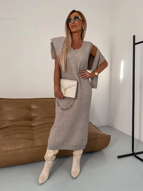 Argana – Conjunto de Malha de Vestido e Camisola