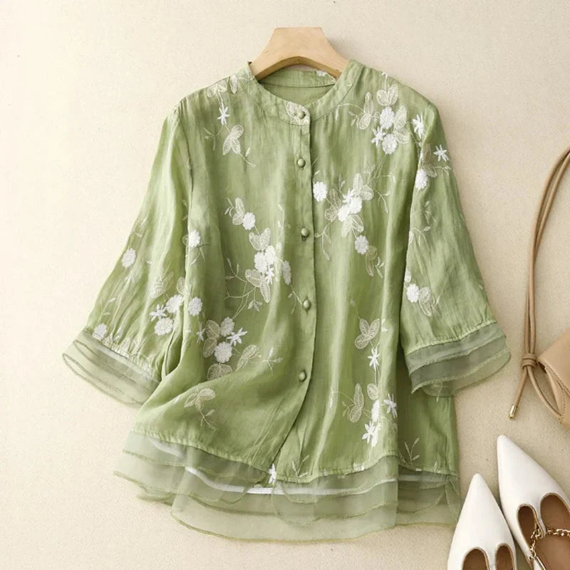 Parâmio – Blusa Bordada