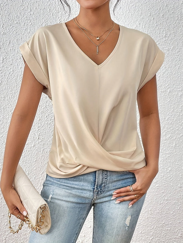 Cabaços – T-shirt com Decote em Coração