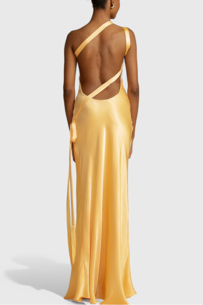 Moncorvo – Vestido Maxi de Costas Abertas