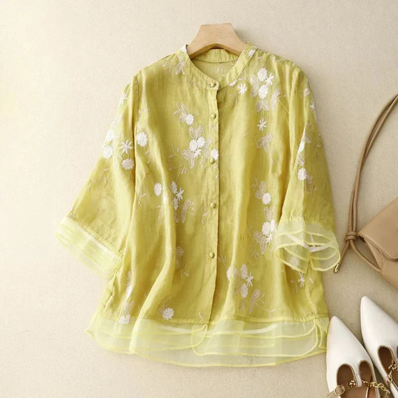 Parâmio – Blusa Bordada