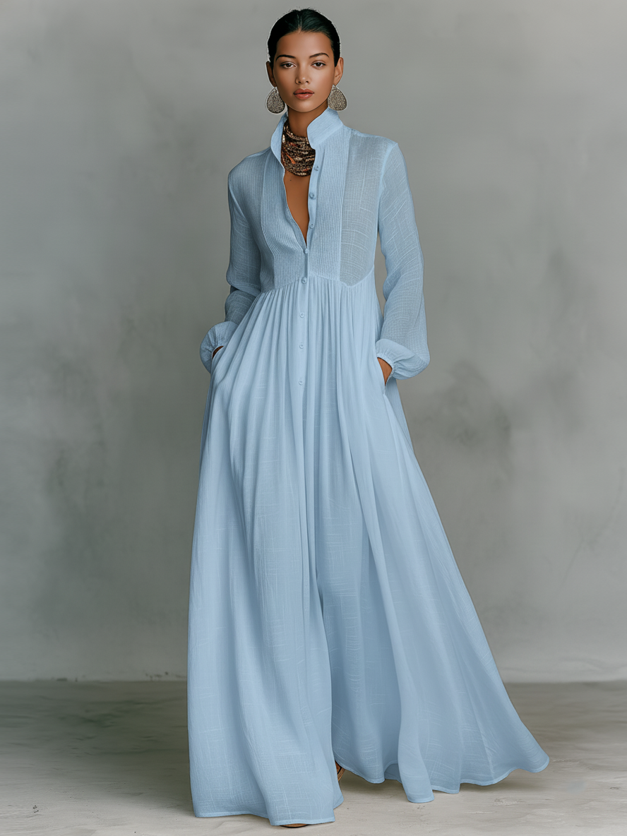 Mindelo – Vestido Maxi Patchwork