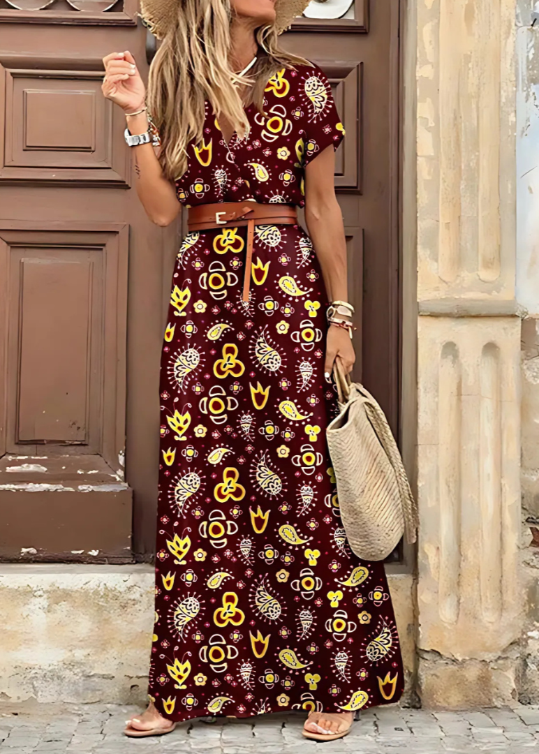Rabal – Vestido Boho de Verão