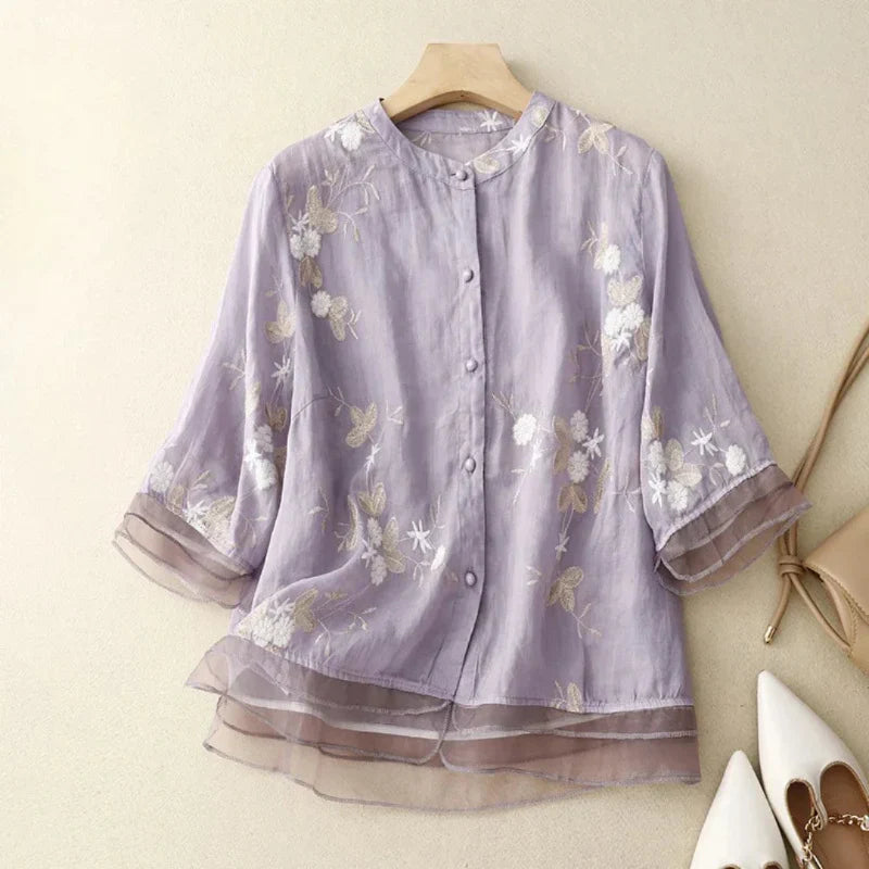 Parâmio – Blusa Bordada