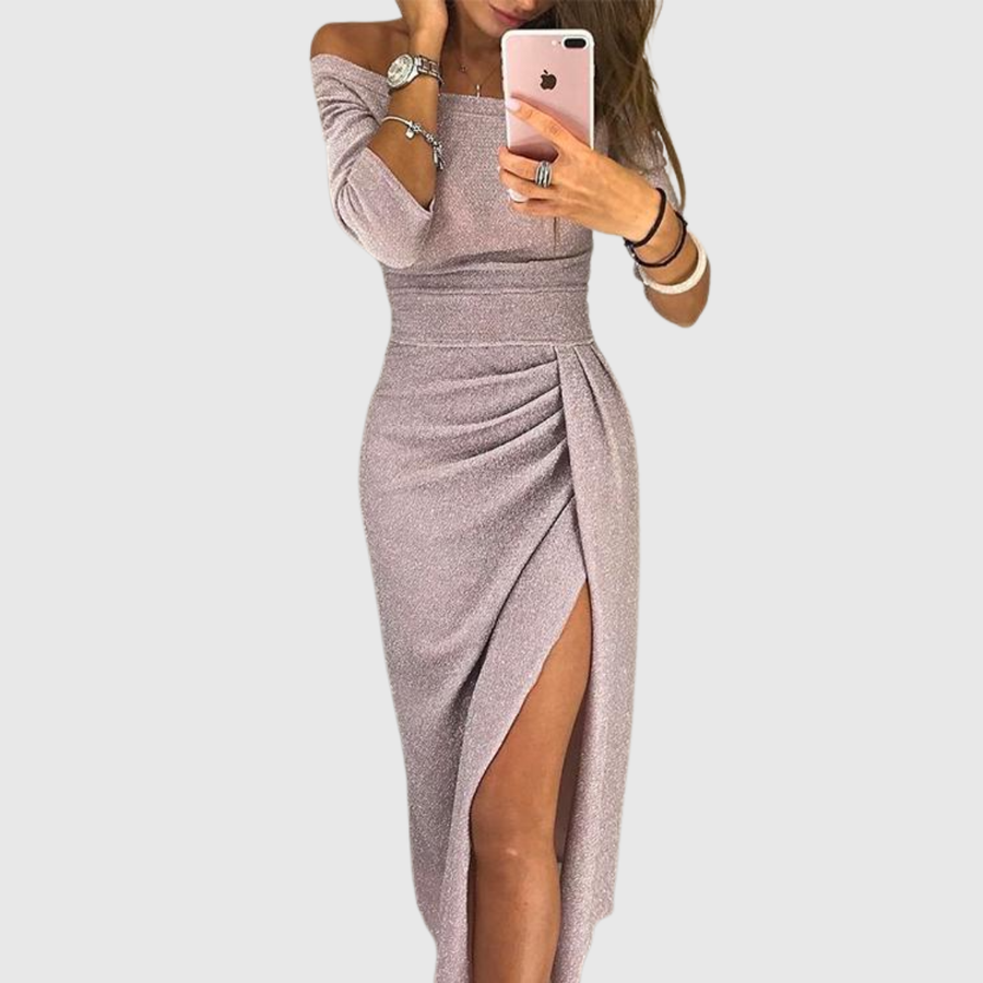 Aldeia das Dez – Vestido Longo com Decote Halter