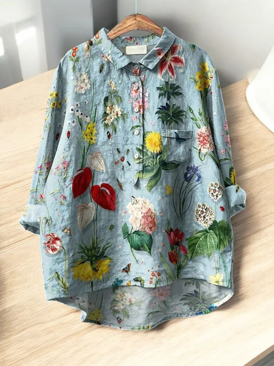Sardal – Top com Estampado Floral