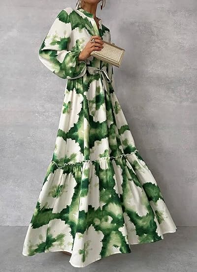 Alter do Chão – Vestido Longo de Manga Comprida