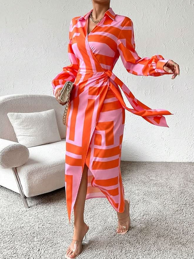 Proença-a-Velha – Vestido Envelope Estampado