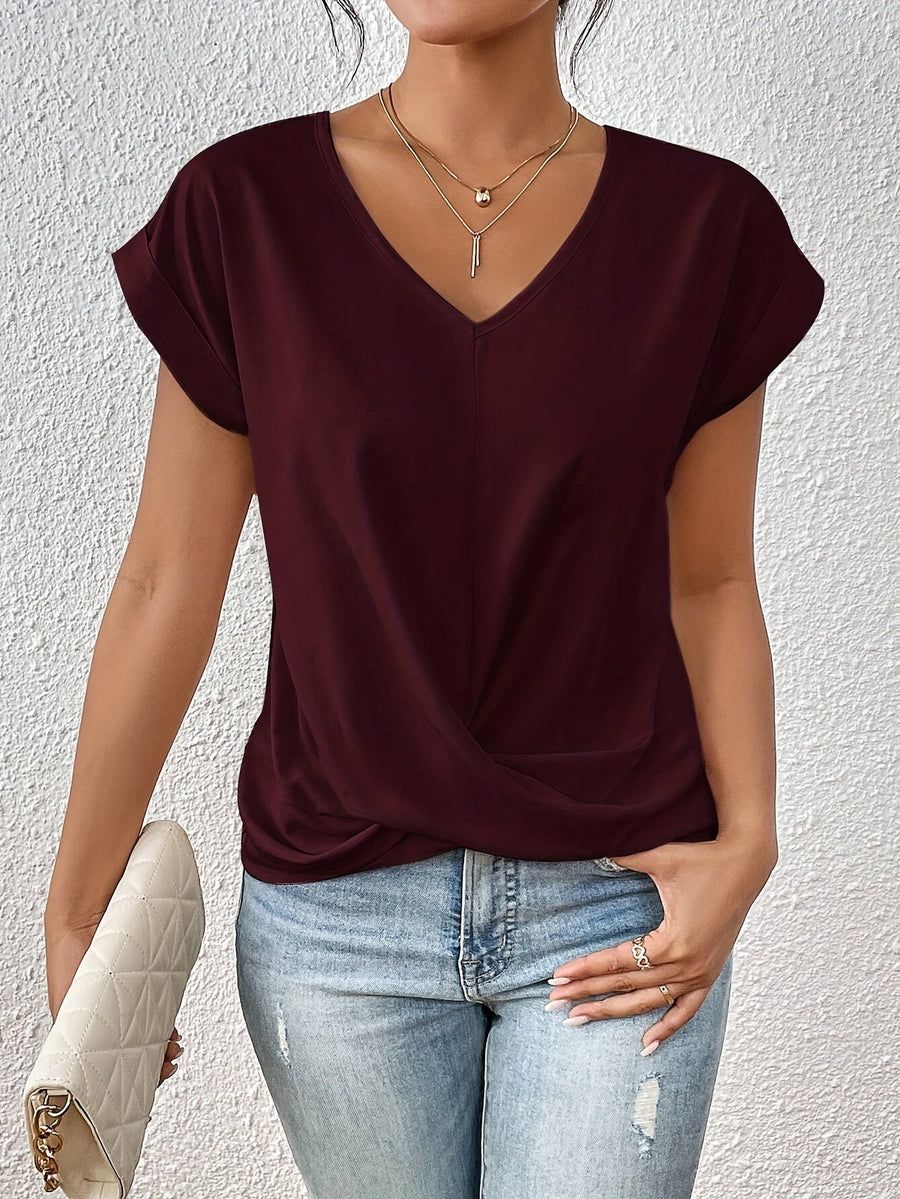 Cabaços – T-shirt com Decote em Coração