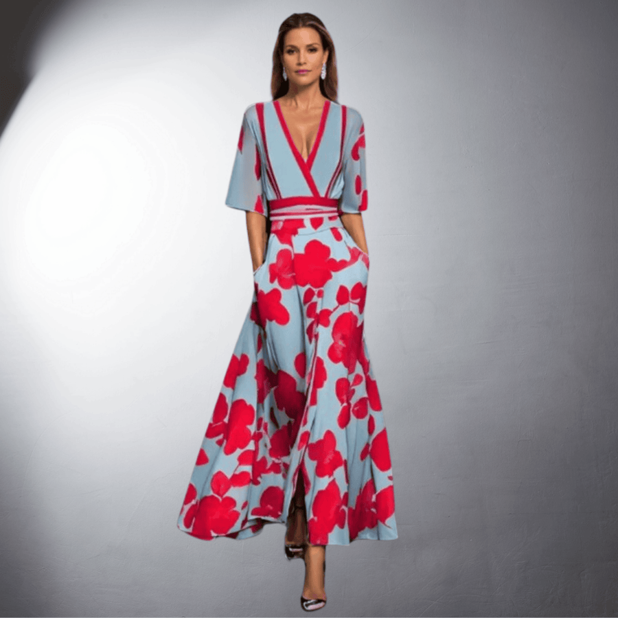 Arcozelo – Vestido Floral com Mangas