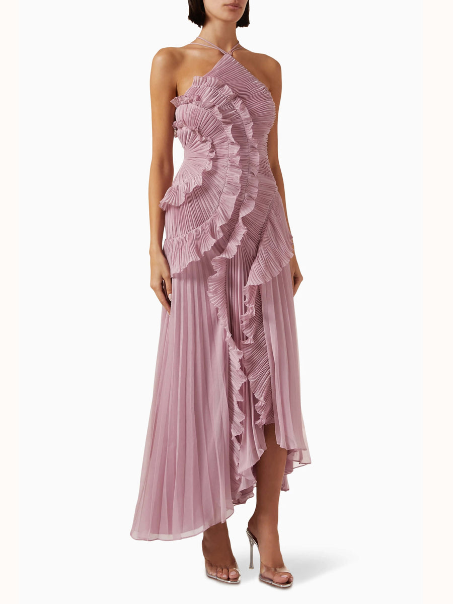 Sarzedas – Vestido Longo com Laço nas Costas