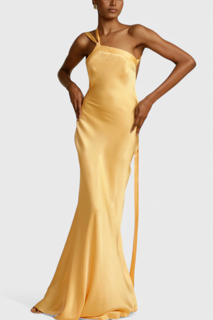 Moncorvo – Vestido Maxi de Costas Abertas
