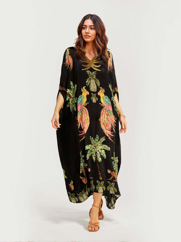 Portimão – Vestido Longo Tropical