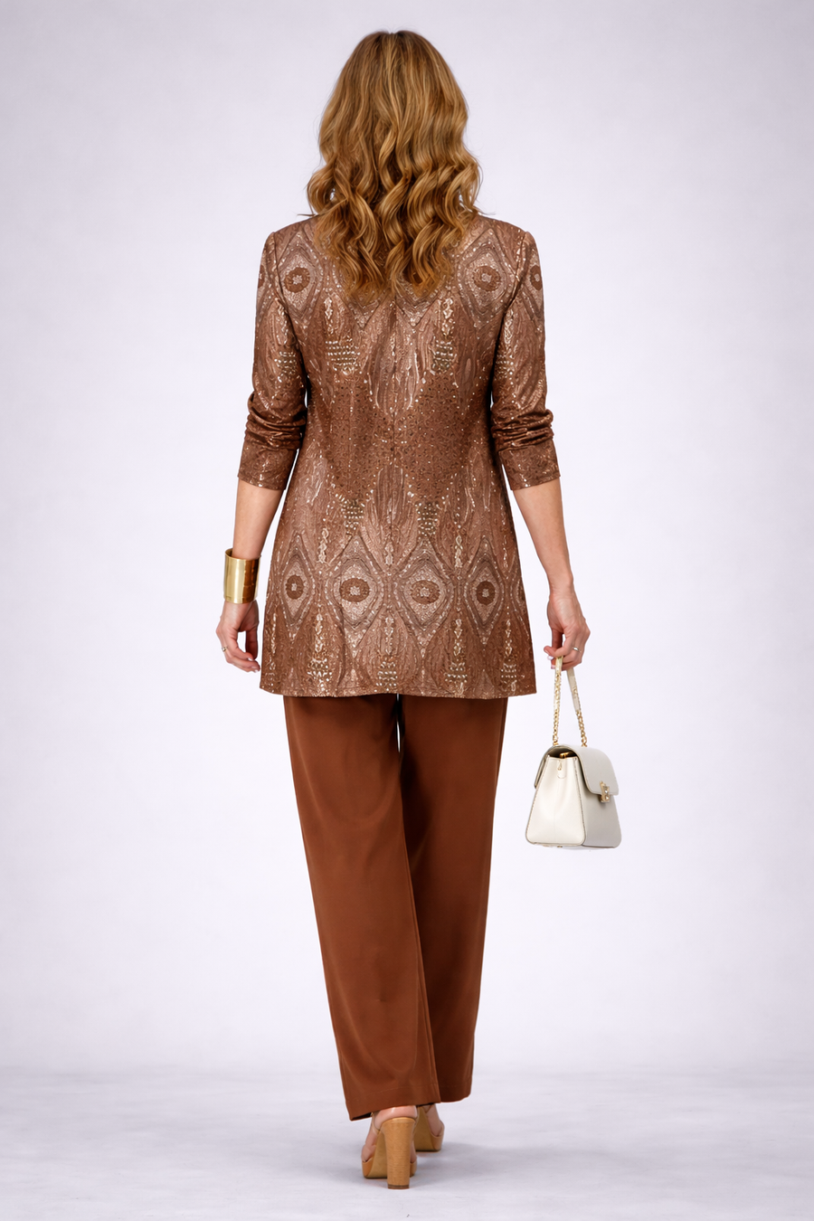Ardãos – Conjunto de Cardigã, Blusa e Calças