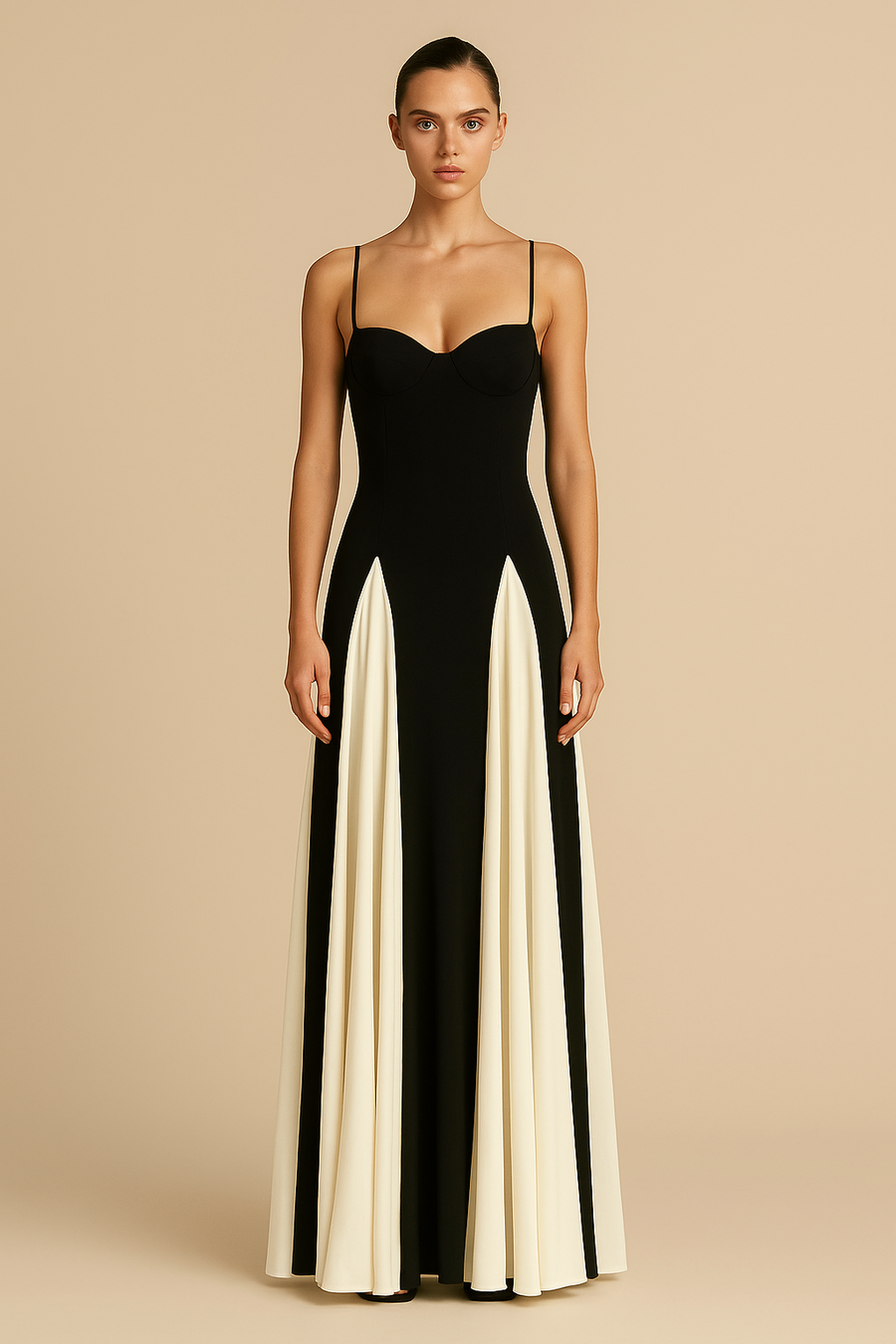 Amieira – Vestido Preto Fluido