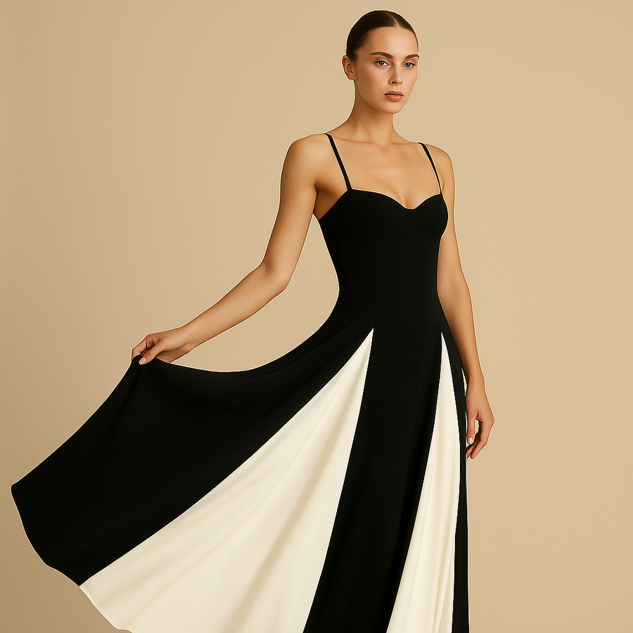 Amieira – Vestido Preto Fluido