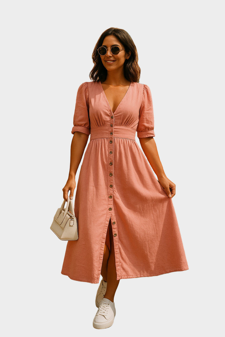 Vale de Cambra – Vestido Maxi de Ganga