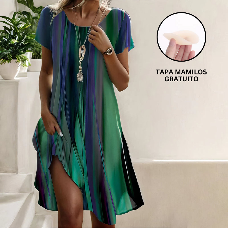 Torrão – Vestido Boho com Degradê