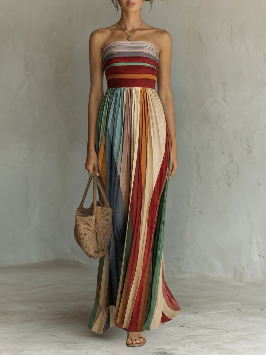 Cabeceiras – Vestido Maxi Colorido