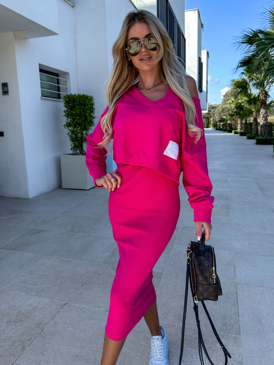 Álvaro – Conjunto de Vestido e Sweatshirt