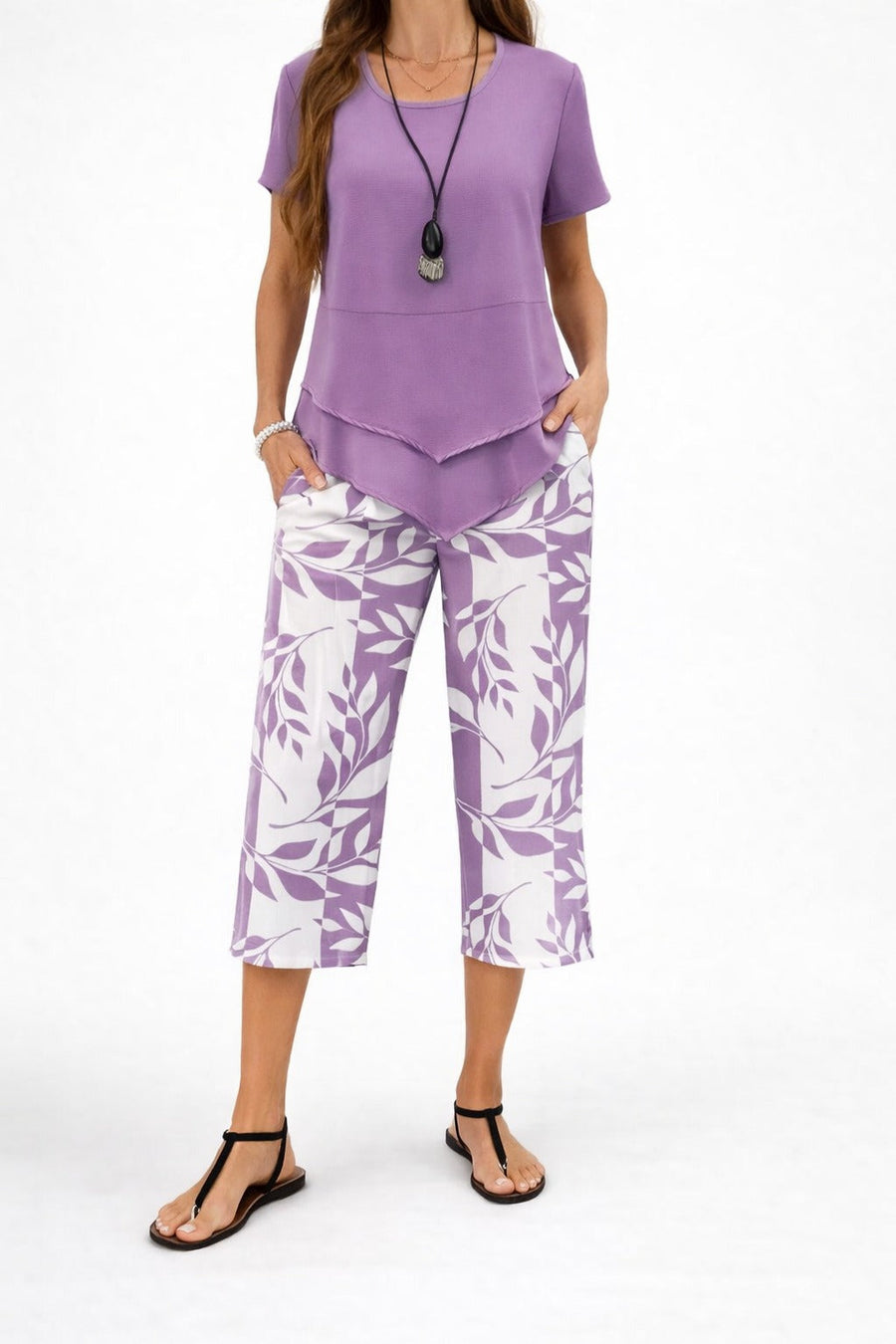 Cartaxo – Conjunto com Blusa em Camadas