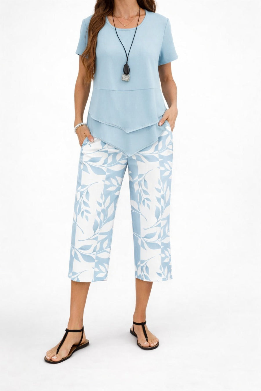 Cartaxo – Conjunto com Blusa em Camadas
