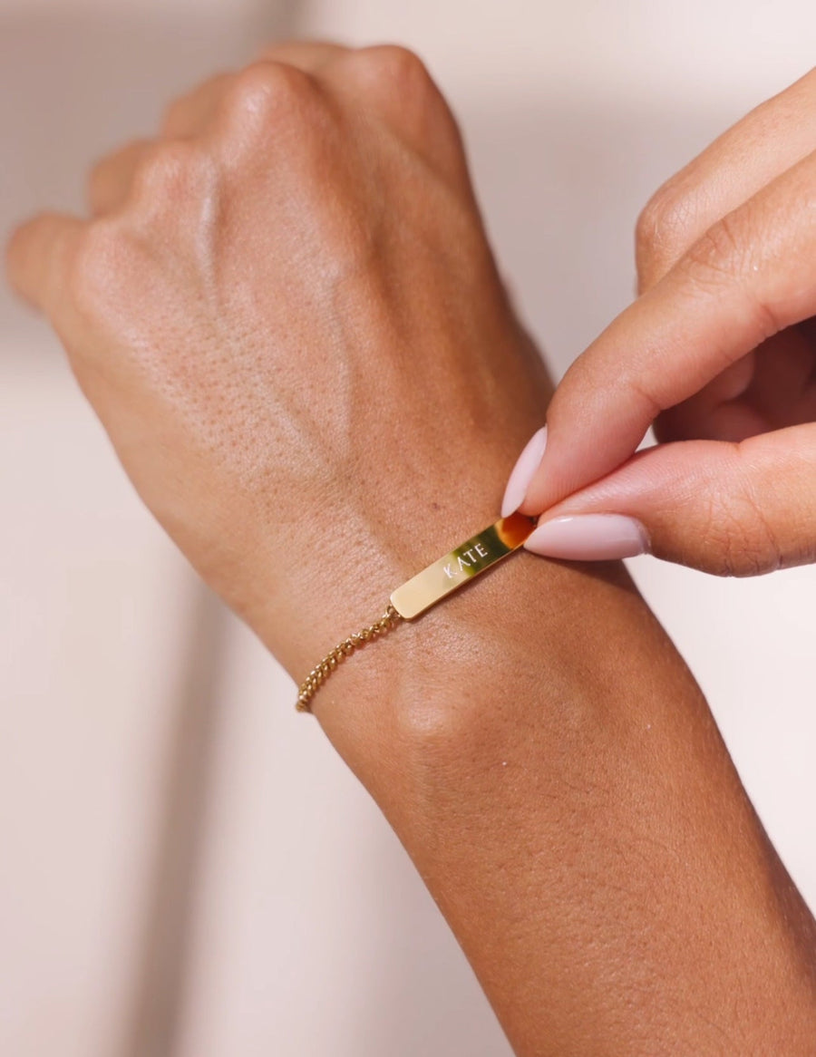São Jorge – Conjunto Colar e Pulseira Gravável