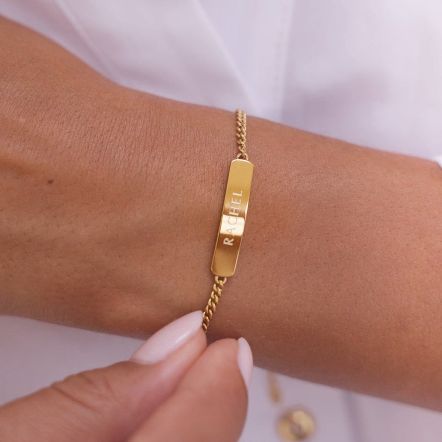 São Jorge – Conjunto Colar e Pulseira Gravável