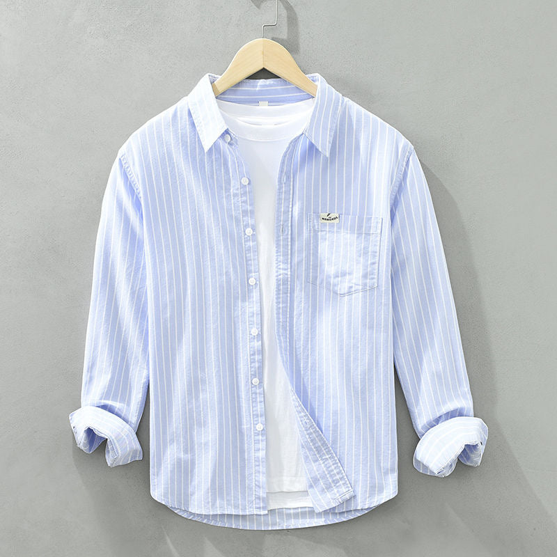 Prazeres – Camisa de Linho às Riscas