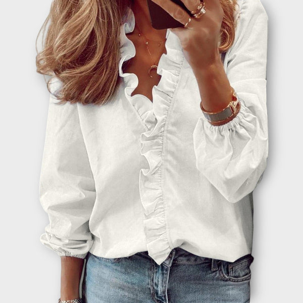 Corte do Pinto – Blusa de Verão com Folhos