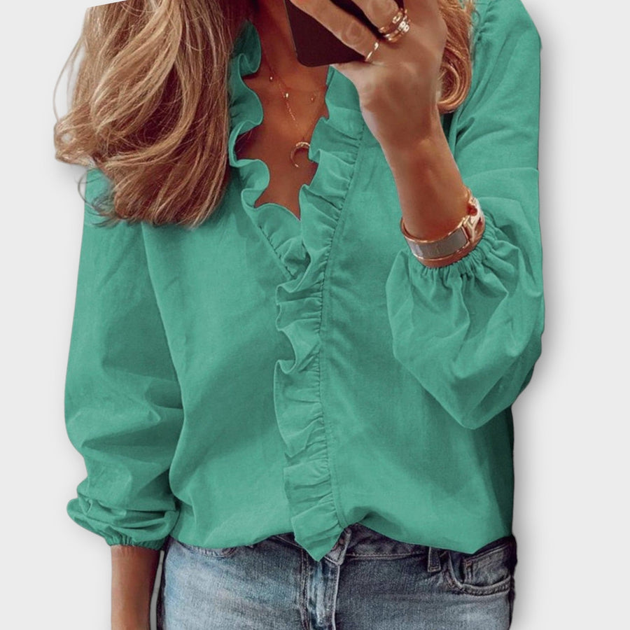Corte do Pinto – Blusa de Verão com Folhos