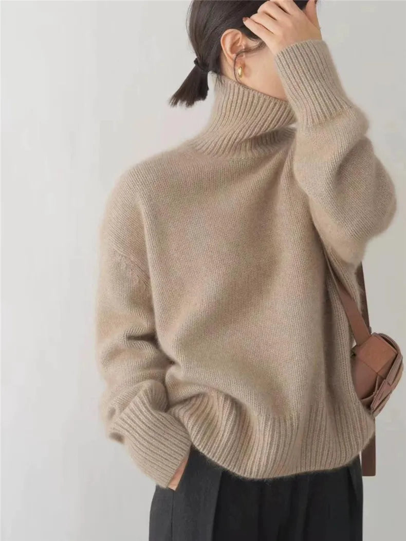 Celorico – Camisola de Gola Alta em Caxemira